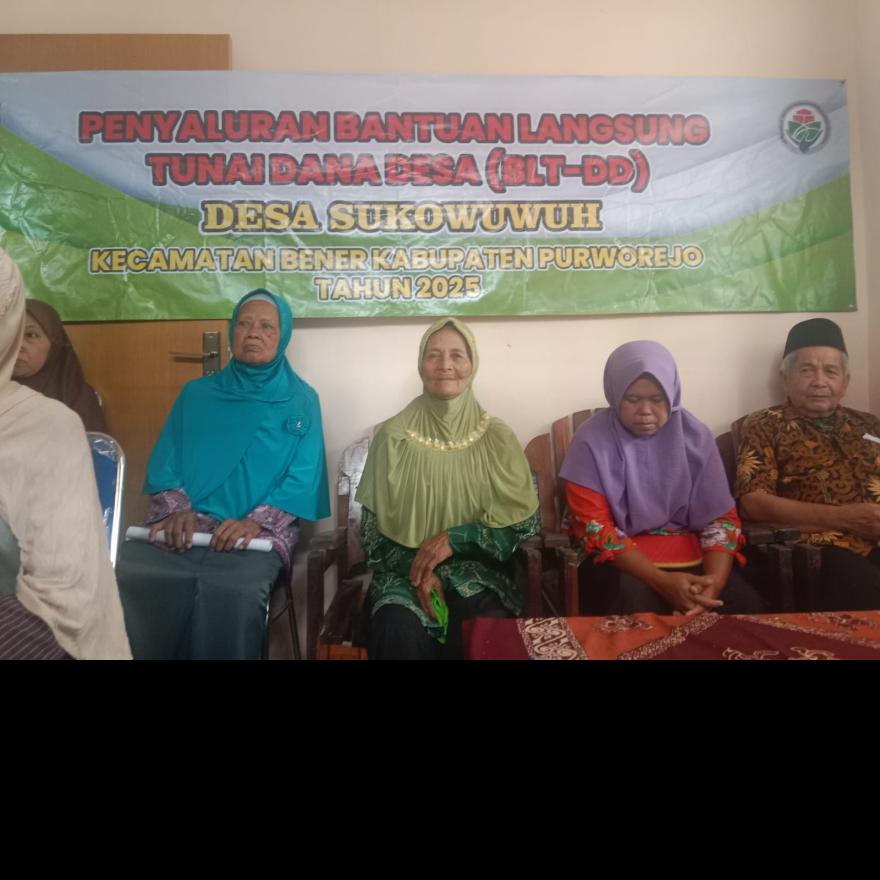 PENYALURAN BANTUAN LANGSUNG TUNAI DANA DESA (BLT DD) Ta. 2025